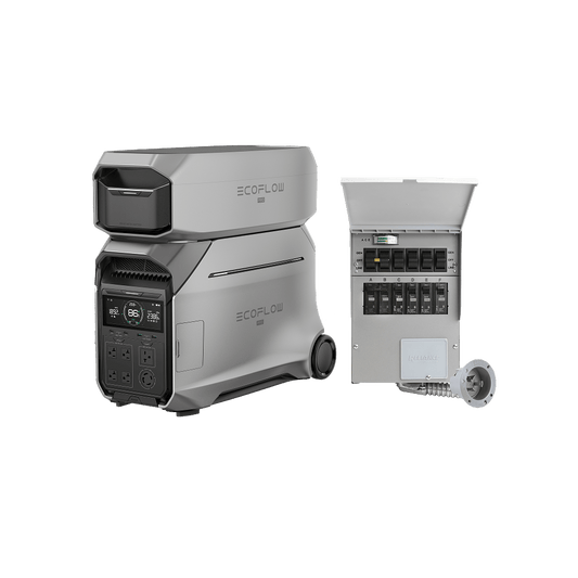 EcoFlow DELTA Pro 3 + DELTA Pro 3 Extra Battery + Transfer Switch
