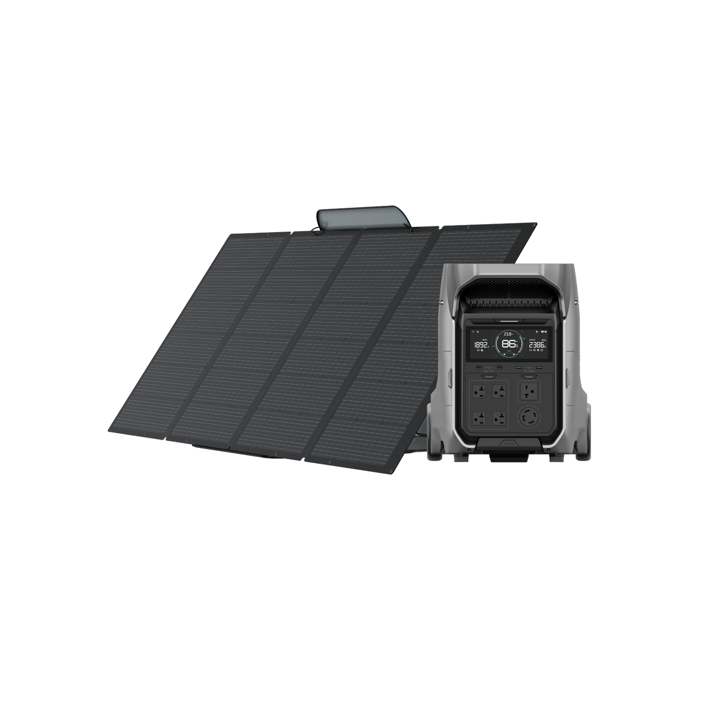 EcoFlow DELTA Pro 3 Solar Generator (PV400W) - DP3+400W