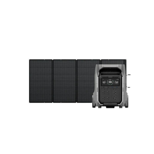 Aurora Generators  Pro 3 + 1* Ecoflow 400W Solar Panel- PowerGen USA - DP3-400W-1