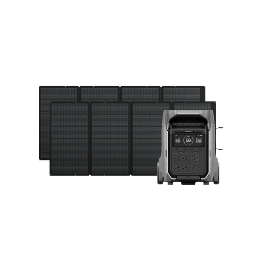 Aurora Generators  Pro 3 + 2* Ecoflow Solar Panel - PowerGen USA - DP3-400W2
