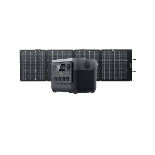 EcoFlow RIVER 2 Pro Solar Generator (PV160W) - RIVER2PRO-160-1-US