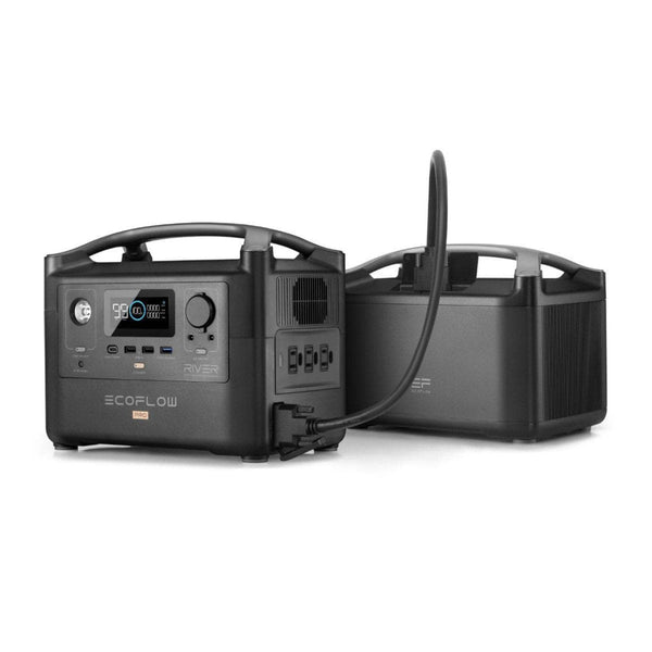 ①EcoFlow　RIVER 600 Pro EcoFlow RIVER Pro + RIVER Pro Extra Battery