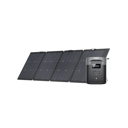 EcoFlow DELTA 2 Max Solar Generator (PV220W) - D2M-220SP-1