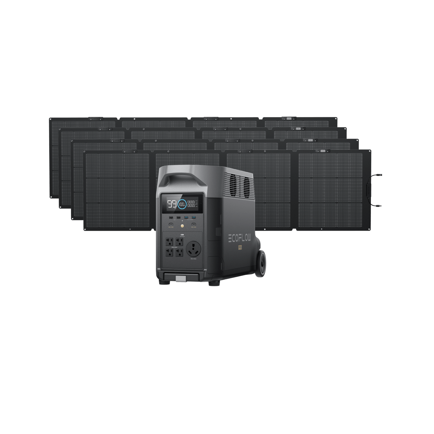 EcoFlow DELTA Pro Solar Generator (PV220W)