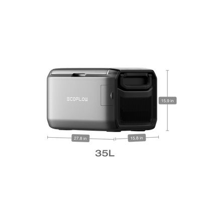 EcoFlow GLACIER Classic Portable Fridge Freezer - GC55-EB