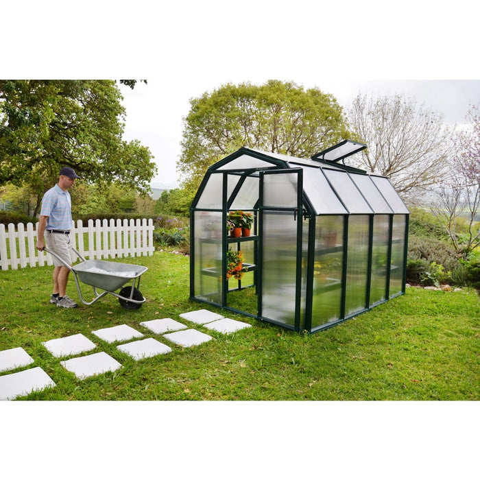 Rion EcoGrow 6' x 8' Greenhouse - HG7008