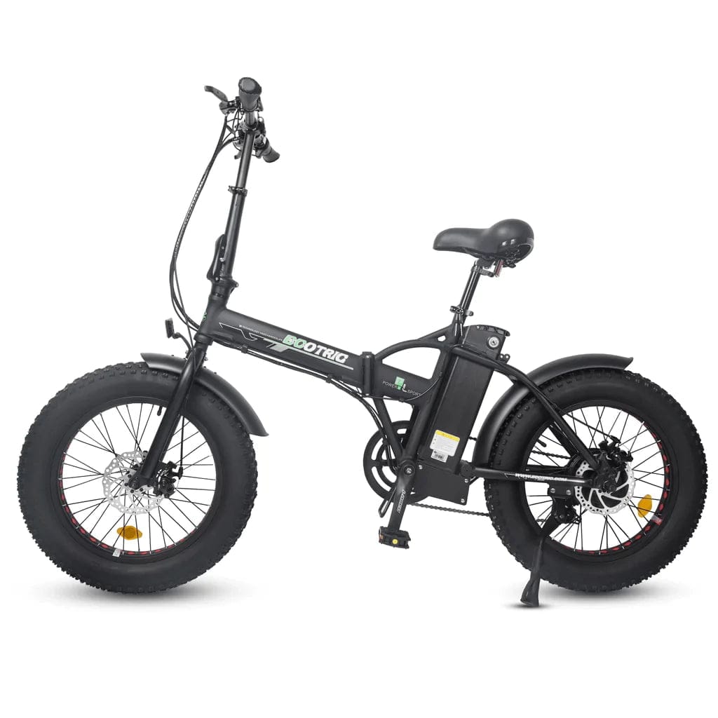 Ecotric 48V portable and folding fat ebike with LCD display - NS-NFAT20S900-MB