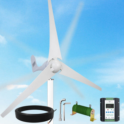 400W 12V/24V Wind Turbine Generator With 40A Hybrid Controller - US-L04WTG12-400-1