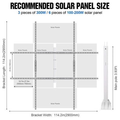 Eco-Worthy Dual Axis Solar Tracker System