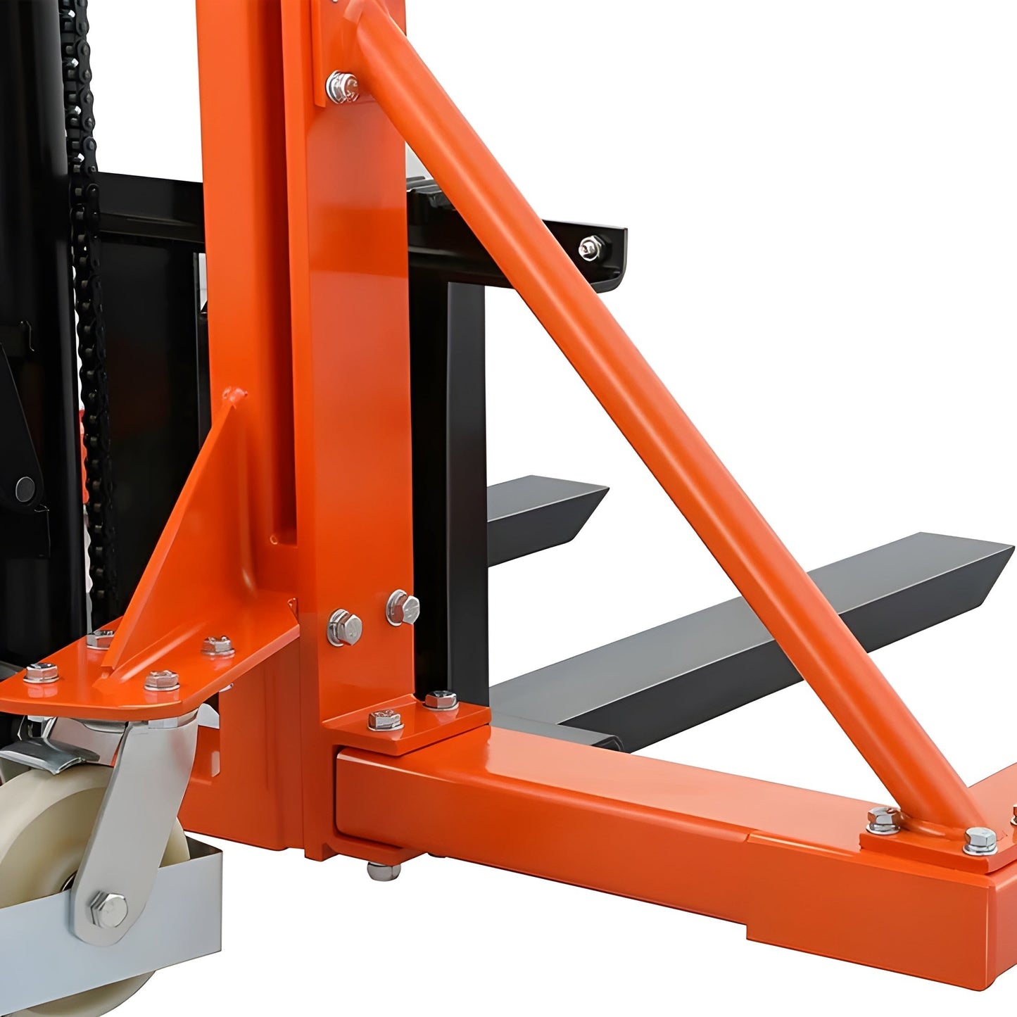 Tory Carrier Manual Stacker with Straddle Legs 2200 lbs. 63" Lifting Height New - MSSL2263