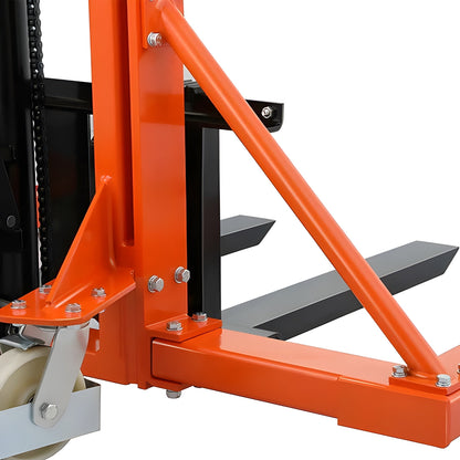 Tory Carrier Fully Powered Electric Stacker with Straddle Legs 2640 lbs. Capacity 98" Lifting Height New - ESS26RE-19-98