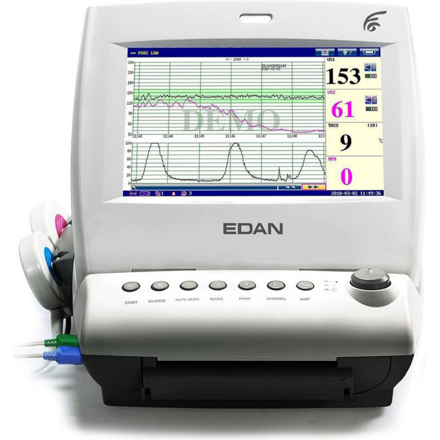 Edan F6 Dual Fetal Monitor (Twins FHR) - EDN-F6Twins