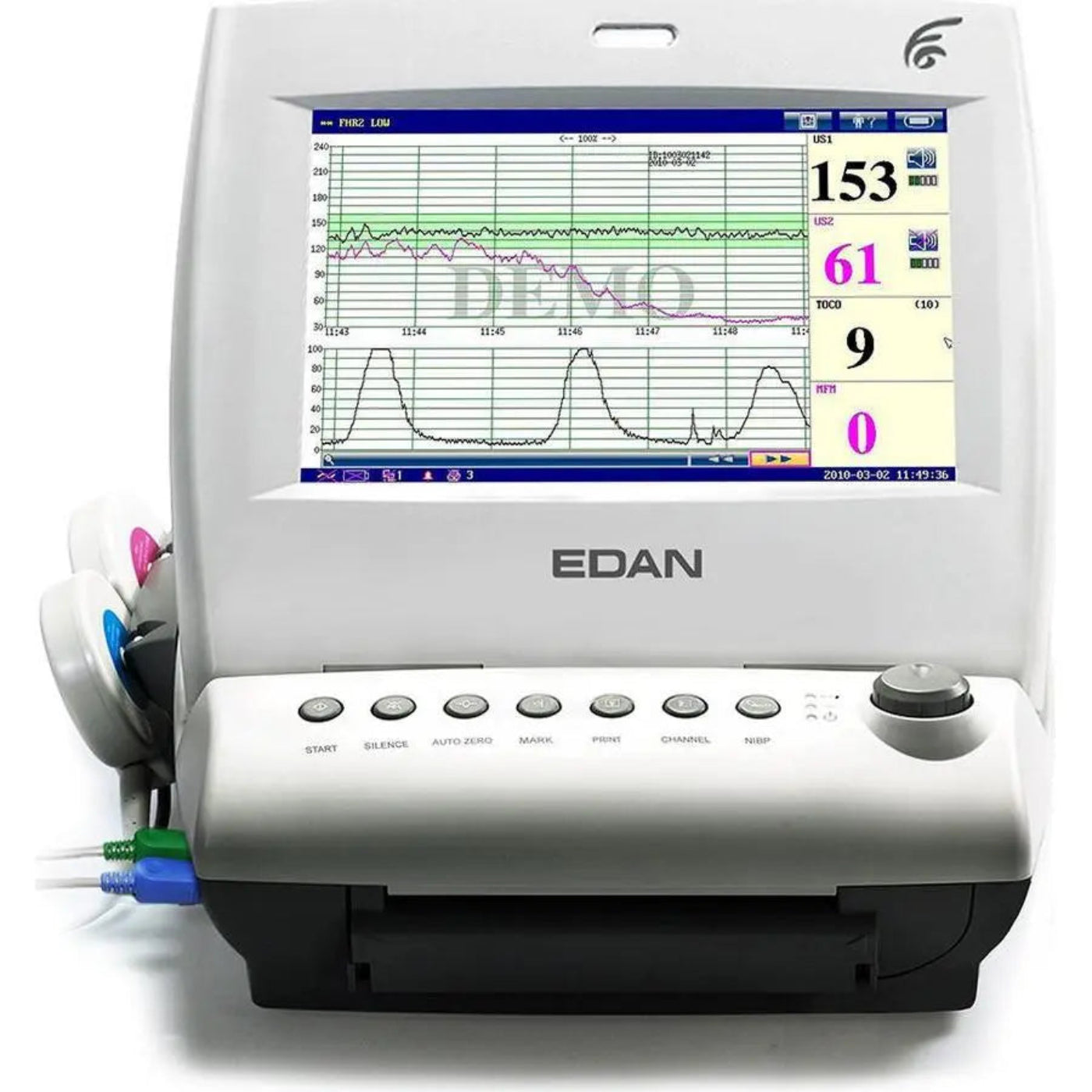 Edan F6 Dual Fetal Monitor (Twins FHR) - EDN-F6Twins