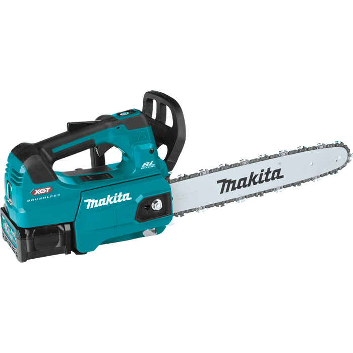 Makita 40V Max XGT Brushless Cordless 14 In. Top Handle Chain Saw Kit - GCU02M1