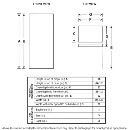 HOTPOINT 13 Cu. Ft. Frost-Free Upright Freezer - HUF13STRWW-KT