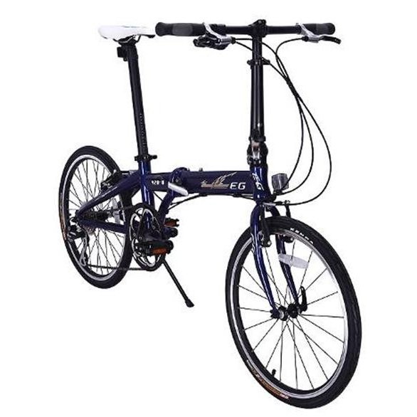 EG Bike Anlace 420-8 Folding Aluminum Alloy 8 Speed 20" Bike