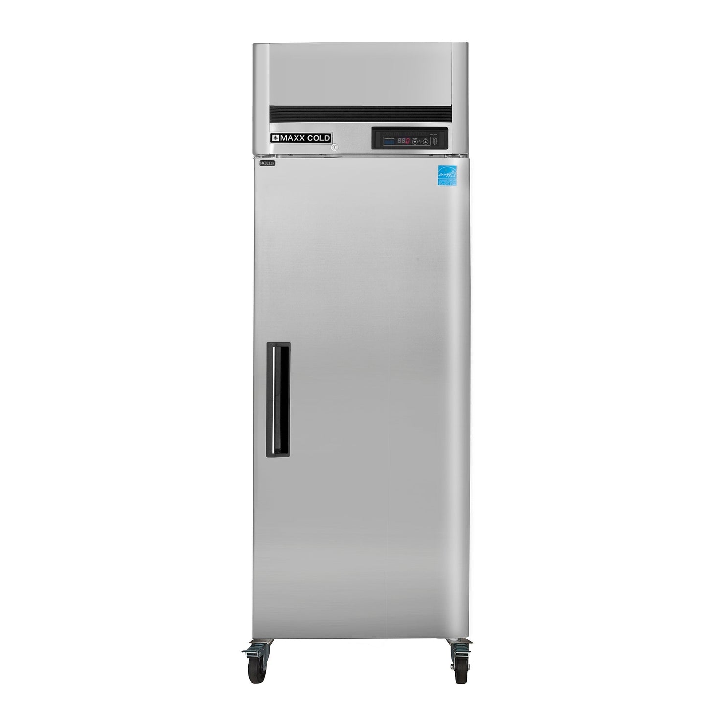 Maxx Cold 27" Single Door Reach-In Freezer Top Mount - MCFT-23FDHC
