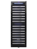 Vinotemp 155-Bottle Dual-Zone Wine Cooler (Both Right or Left Hinge Options Available) - EL-142TSST