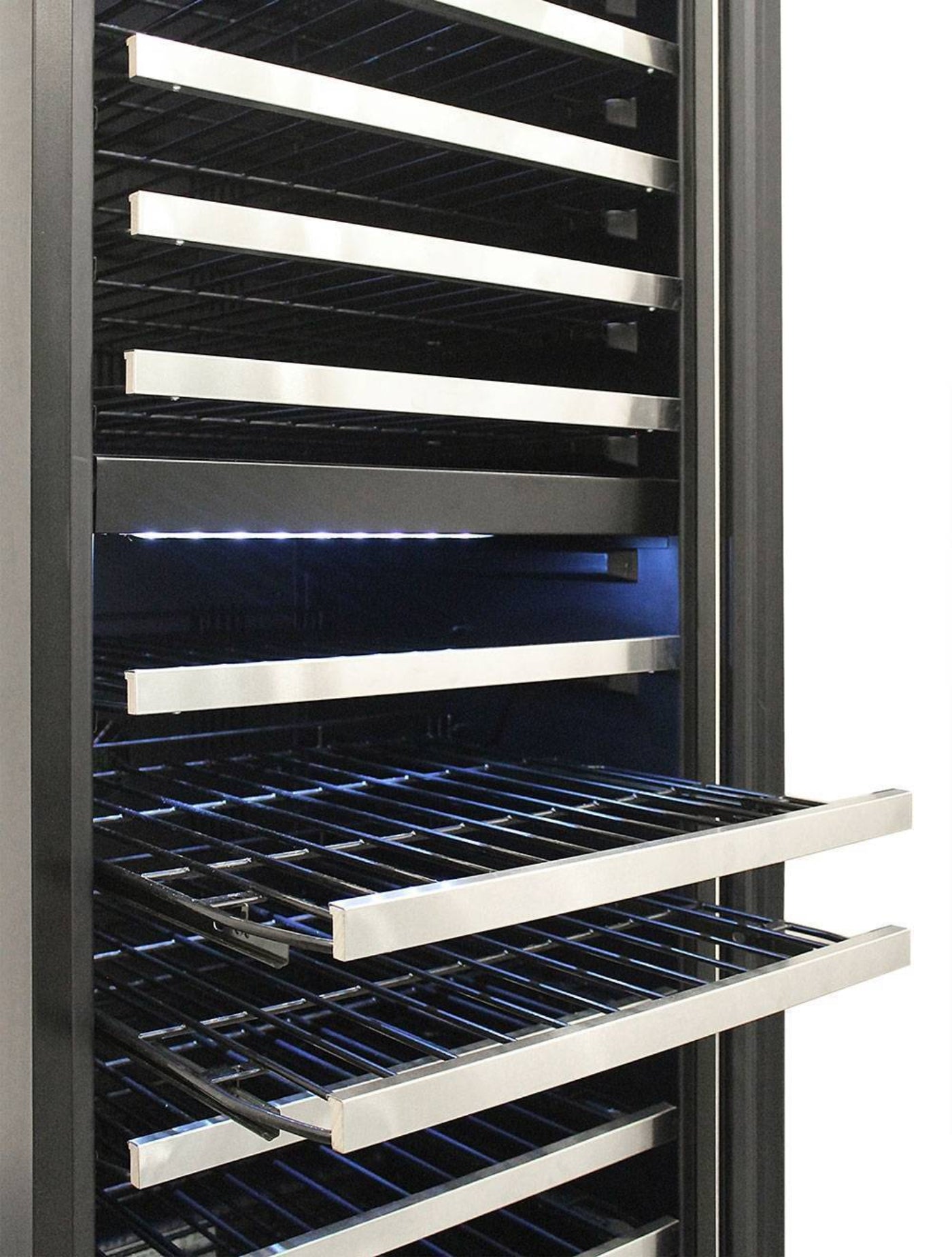 Vinotemp 155-Bottle Dual-Zone Wine Cooler (Both Right or Left Hinge Options Available) - EL-142TSST