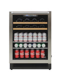 Vinotemp 24-Inch Wine & Beverage Cooler with Top Handle - EL-24THWB