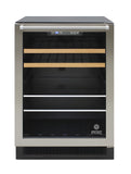 Vinotemp 24-Inch Wine & Beverage Cooler with Top Handle - EL-24THWB