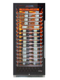 Vinotemp Private Reserve Series 188-Bottle Backlit Panel Commercial 300 Wine Cooler (Left Hinge) - EL-300COMM-L