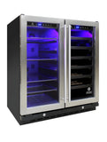 Vinotemp 30-Inch Wine & Beverage Cooler - EL-30SWCB2D