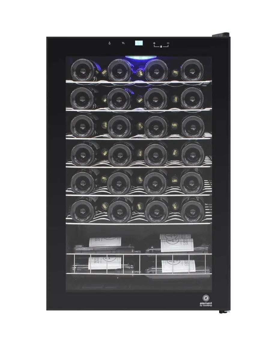 Vinotemp 48-Bottle Single-Zone Wine Cooler - EL-48TS