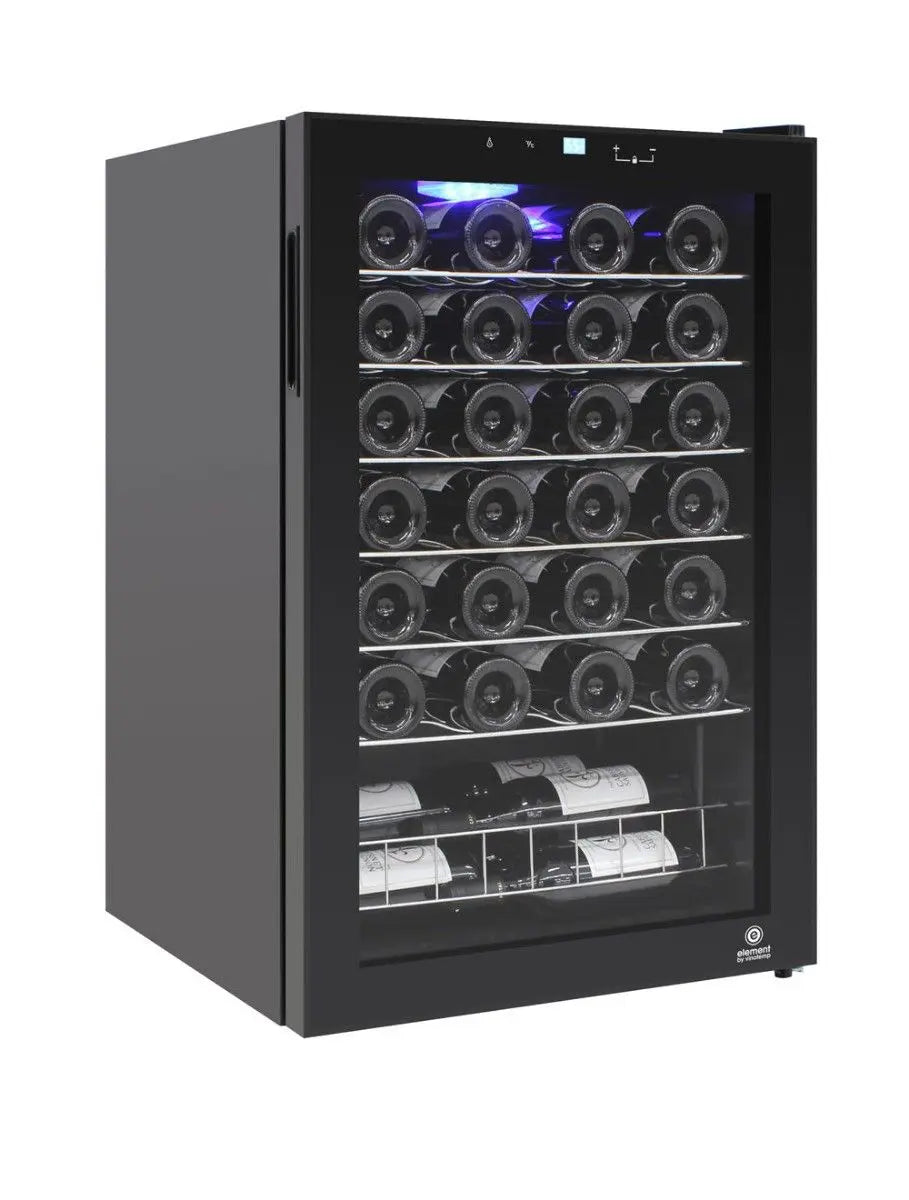 Vinotemp 48-Bottle Single-Zone Wine Cooler - EL-48TS