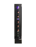 Vinotemp 7 Bottle Touchscreen Wine Cooler - EL-7TS BLACK