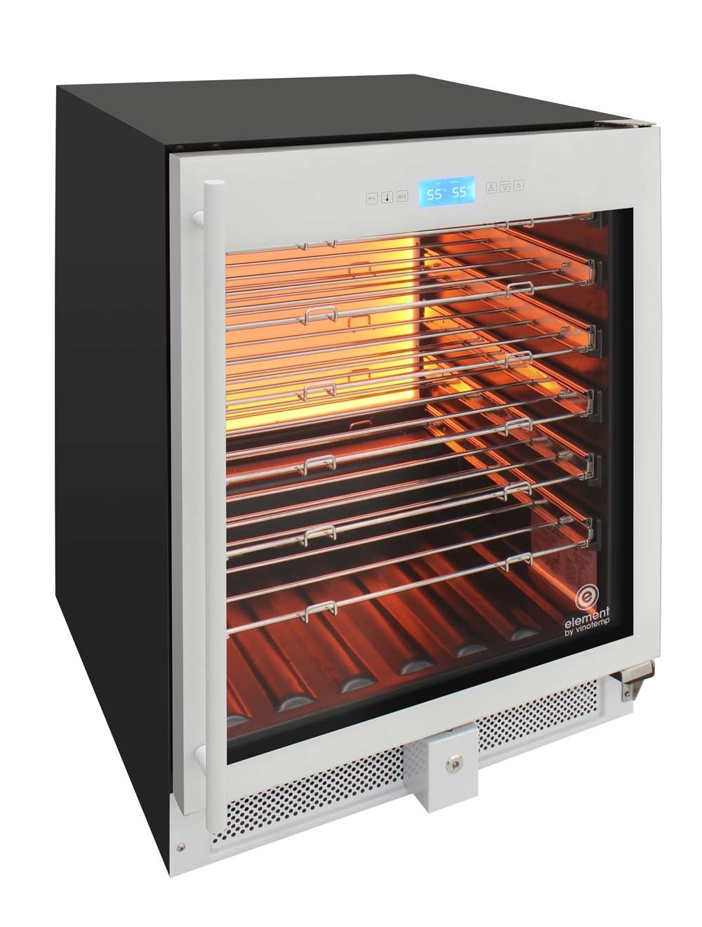 Vinotemp 41-Bottle Single-Zone Wine Cooler (White) - EL-WCU105-02