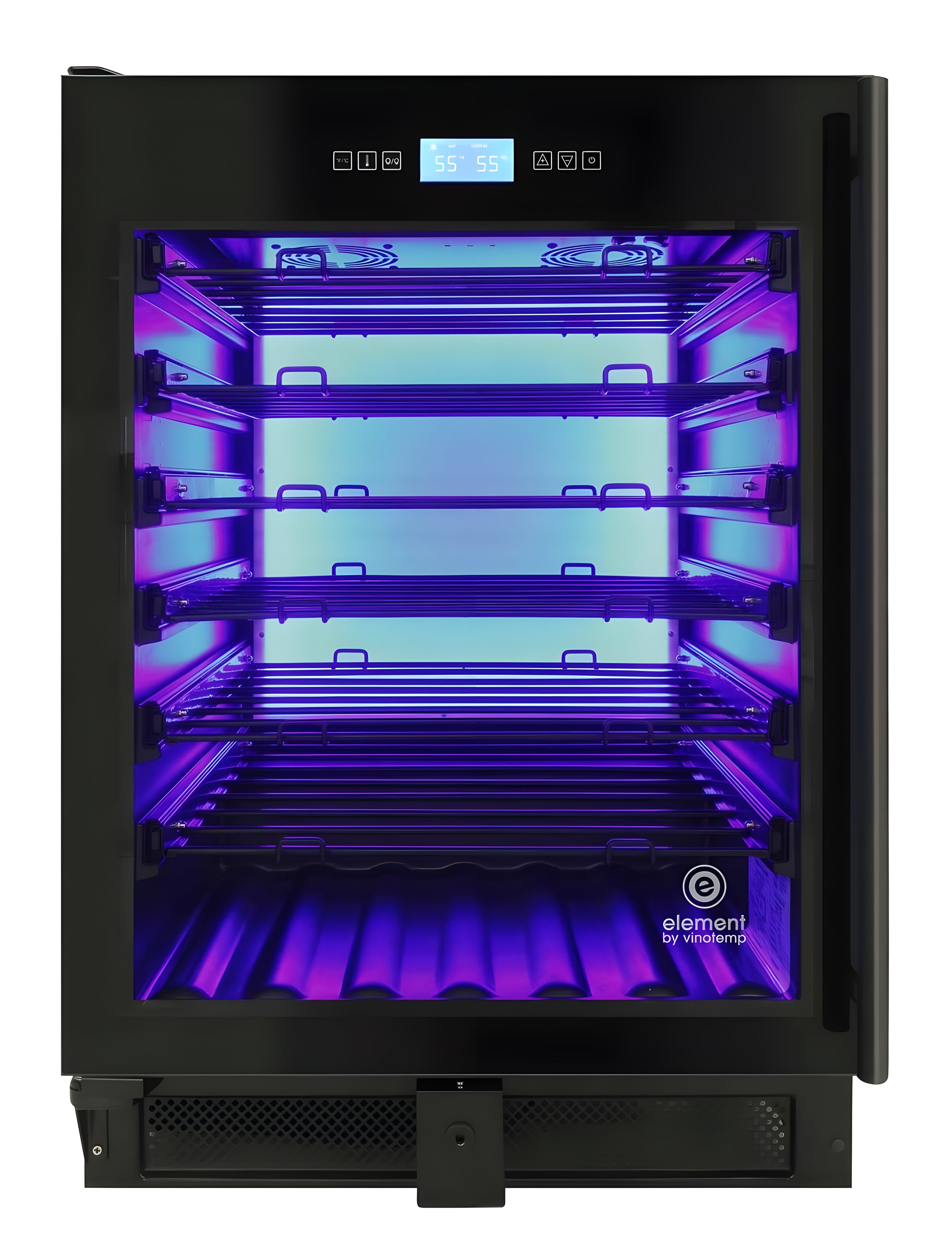 41-Bottle Single-Zone Wine Cooler (Black)  - EL-WCU103-02