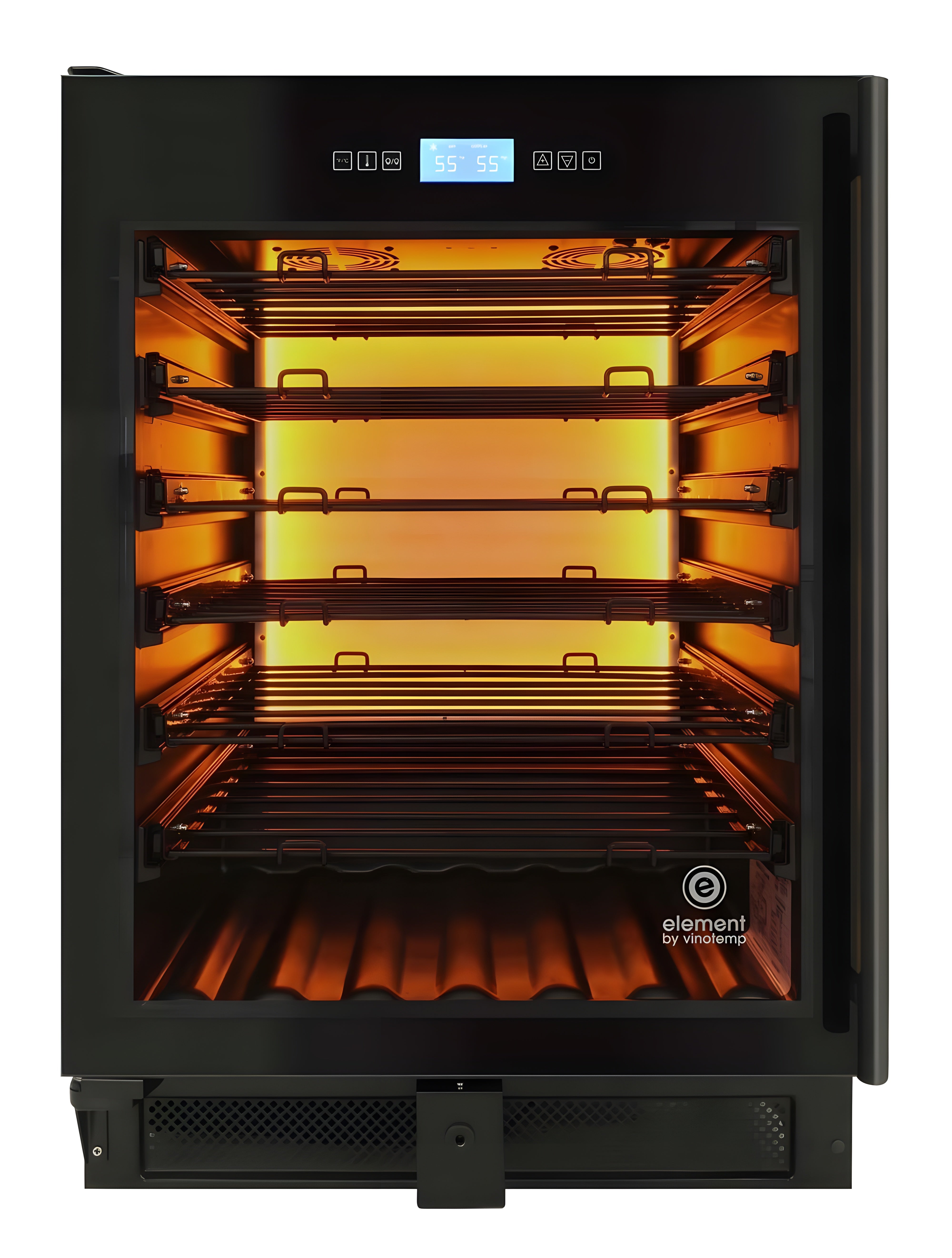 41-Bottle Single-Zone Wine Cooler (Black)  - EL-WCU103-02