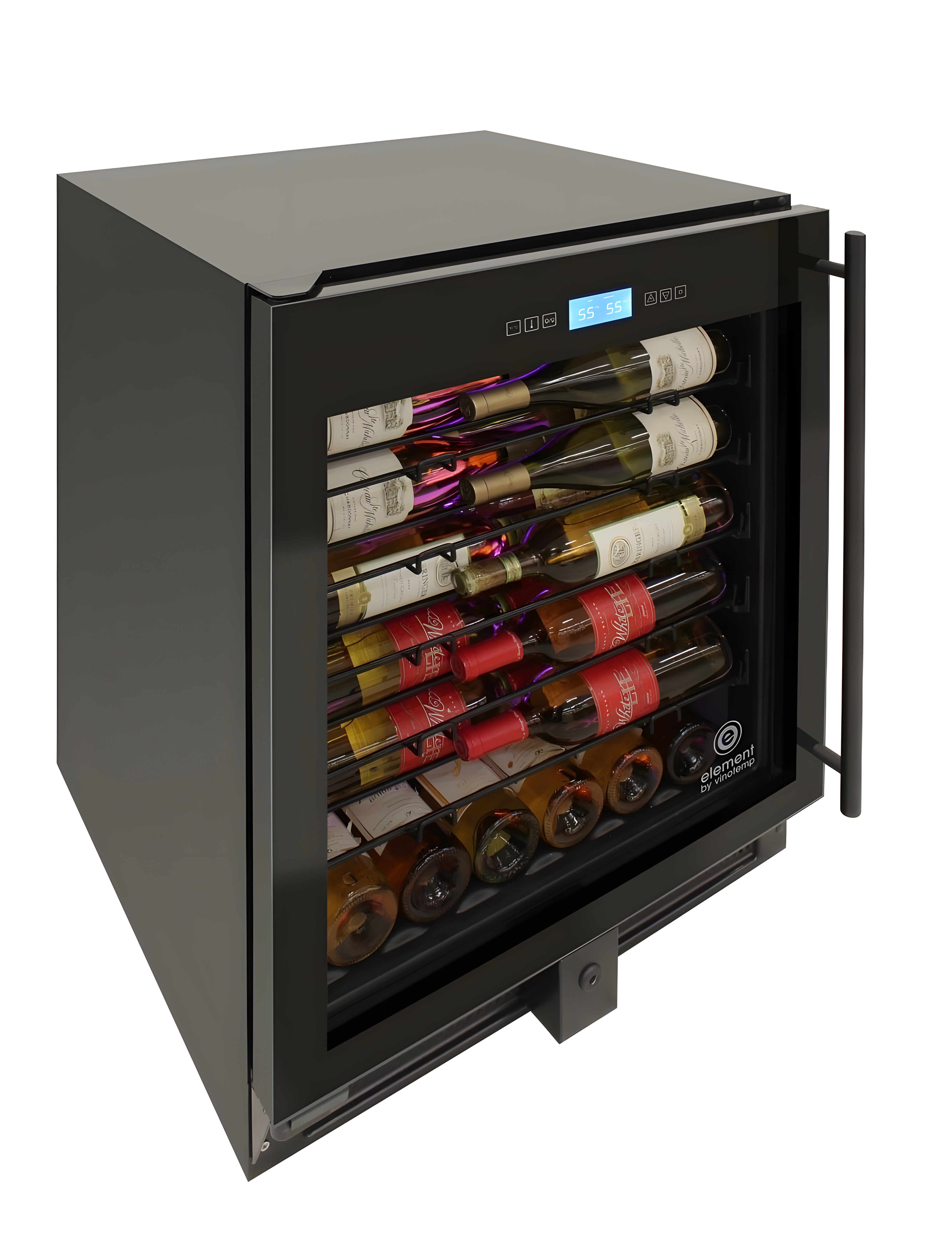 41-Bottle Single-Zone Wine Cooler (Black)  - EL-WCU103-02