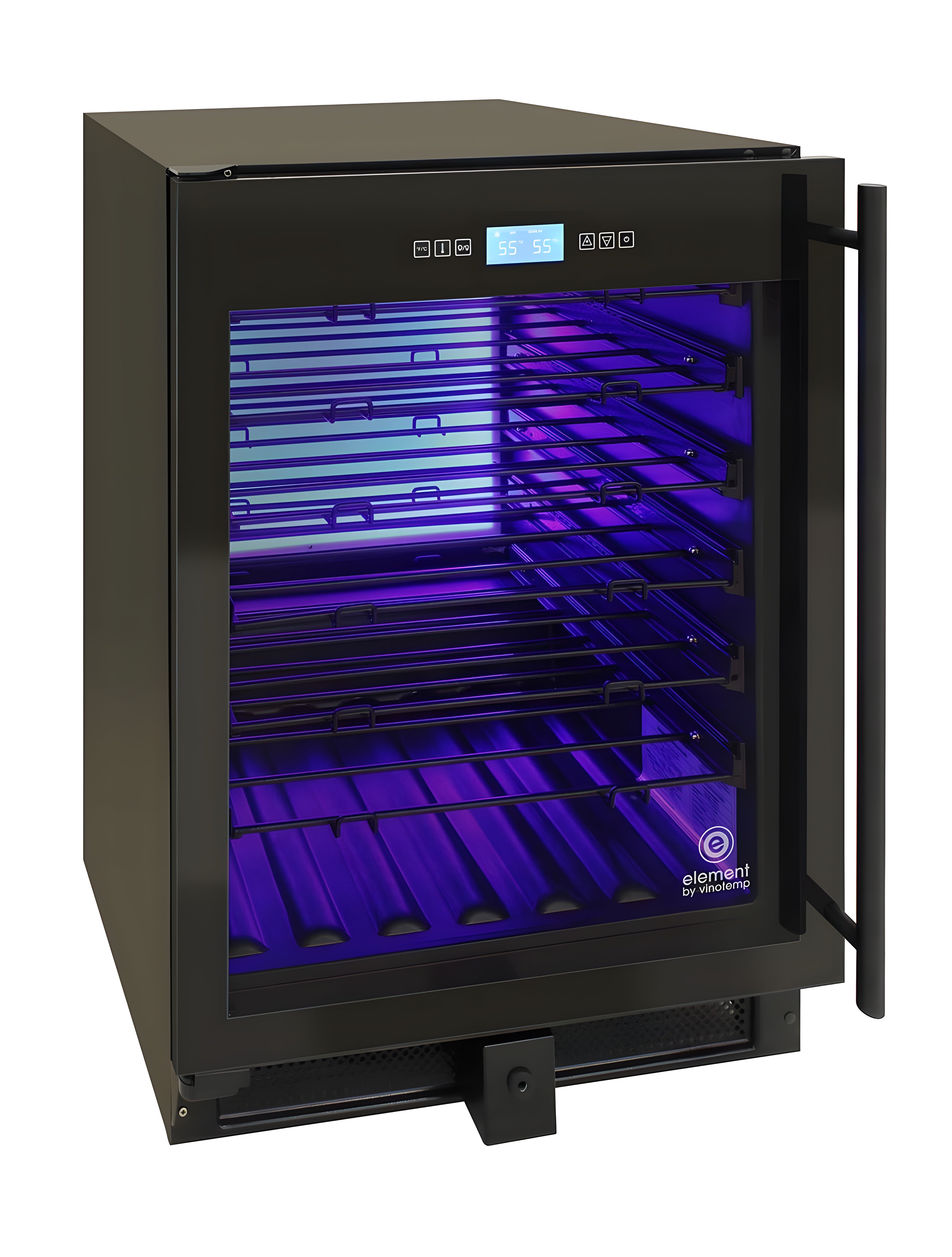 41-Bottle Single-Zone Wine Cooler (Black)  - EL-WCU103-02