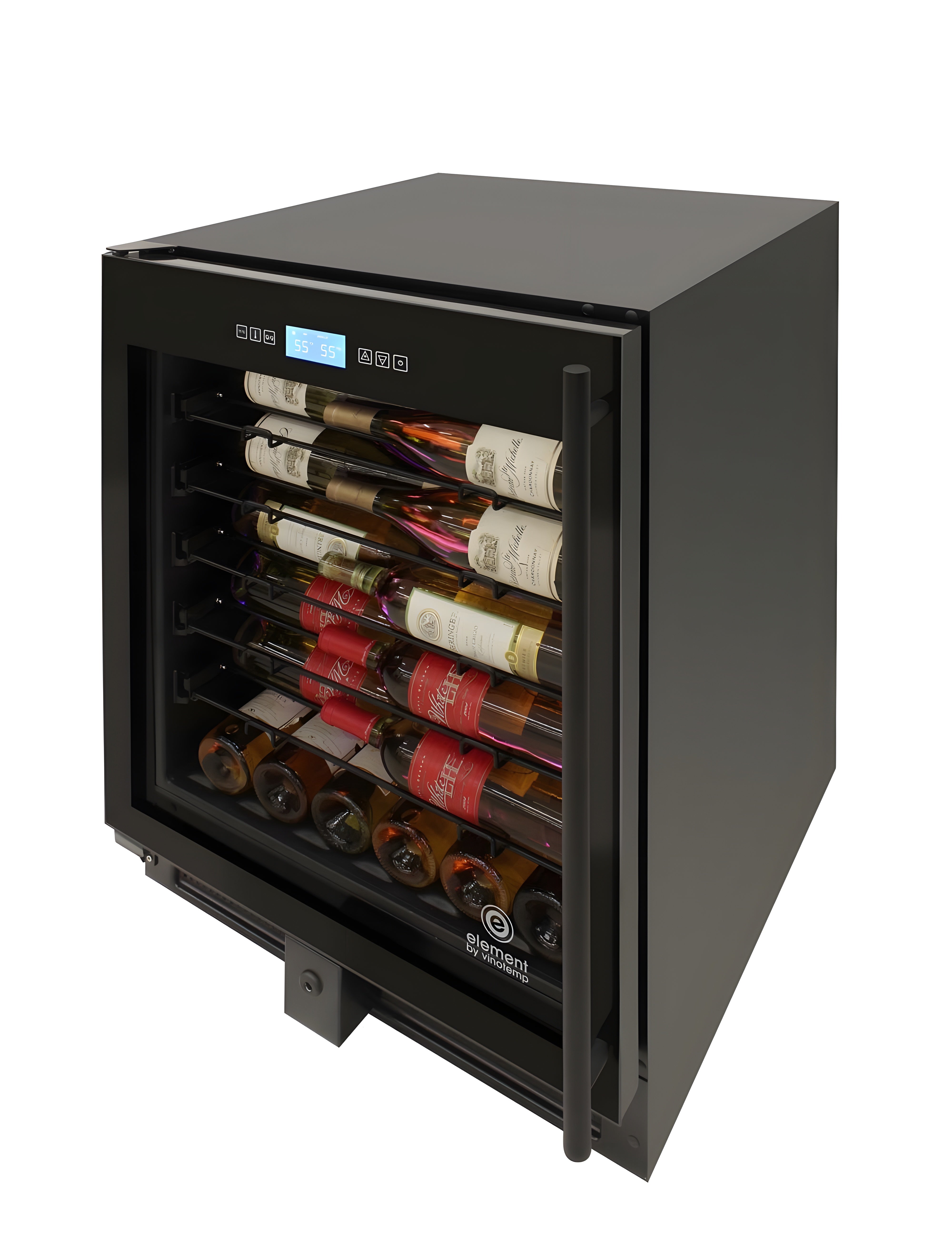 41-Bottle Single-Zone Wine Cooler (Black)  - EL-WCU103-02