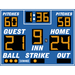 Electro-Mech Compact Baseball Scoreboards - LX113