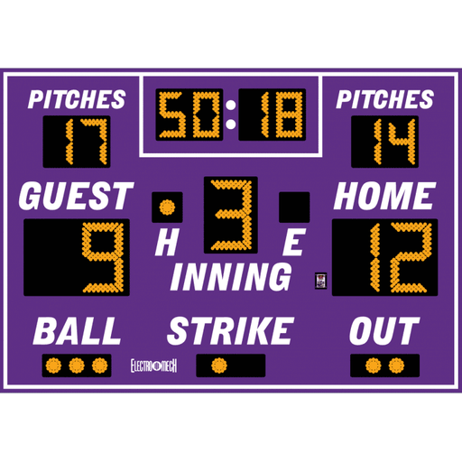 Electro-Mech Baseball Scoreboards - LX116