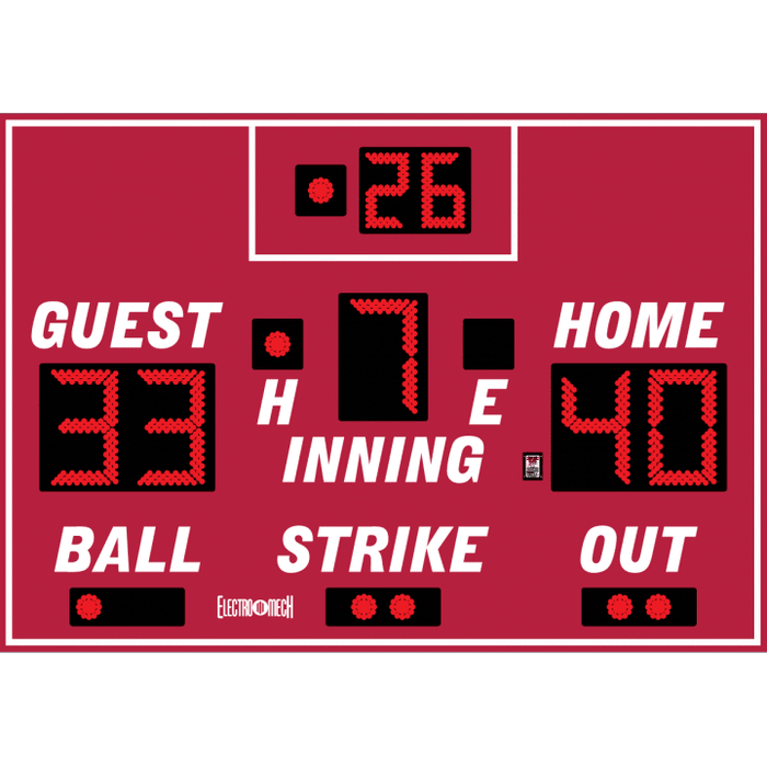 Electro-Mech Baseball Scoreboards - LX116