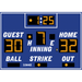 Electro-Mech Baseball Scoreboards - LX116