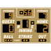 Electro-Mech Baseball Scoreboards - LX116