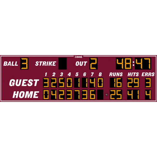 Electro-Mech Eight Inning Baseball Scoreboards - LX163