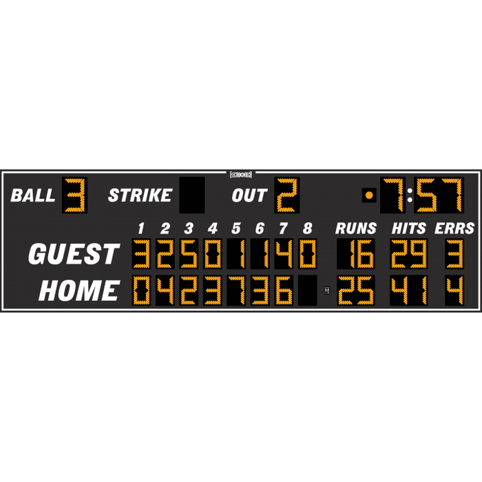 Electro-Mech Eight Inning Baseball Scoreboards - LX163