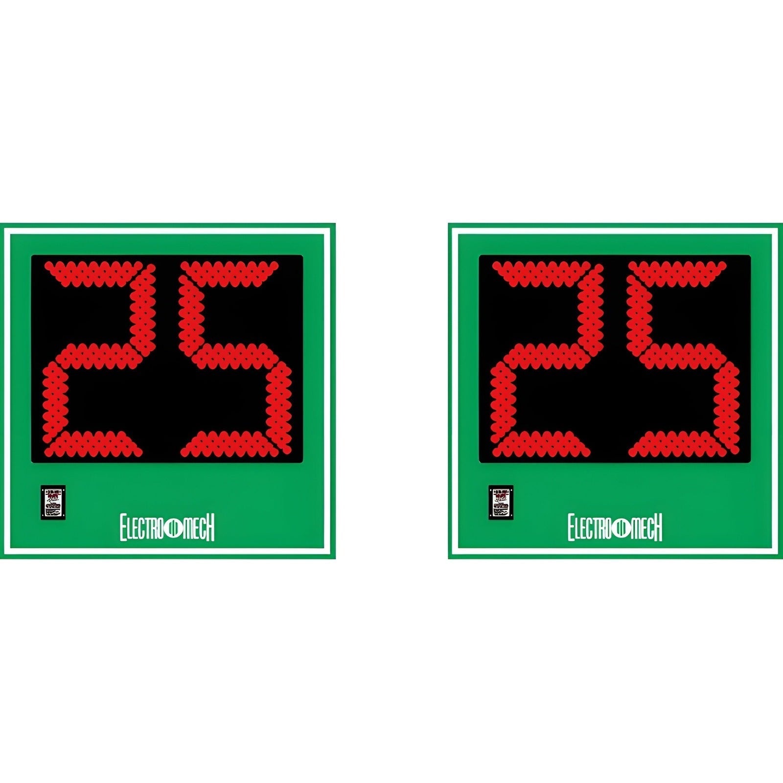 Electro-Mech Portable Play Clock Set With 24-Inch Digits - LX3024