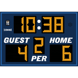 Electro-Mech Outdoor Portable Multi-Sport Scoreboards 5'x3-1/2' - LX6324