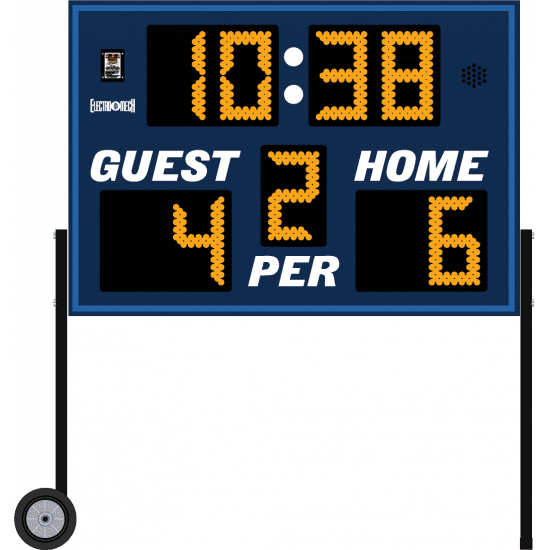 Electro-Mech Outdoor Portable Multi-Sport Scoreboards 5'x3-1/2' - LX6324