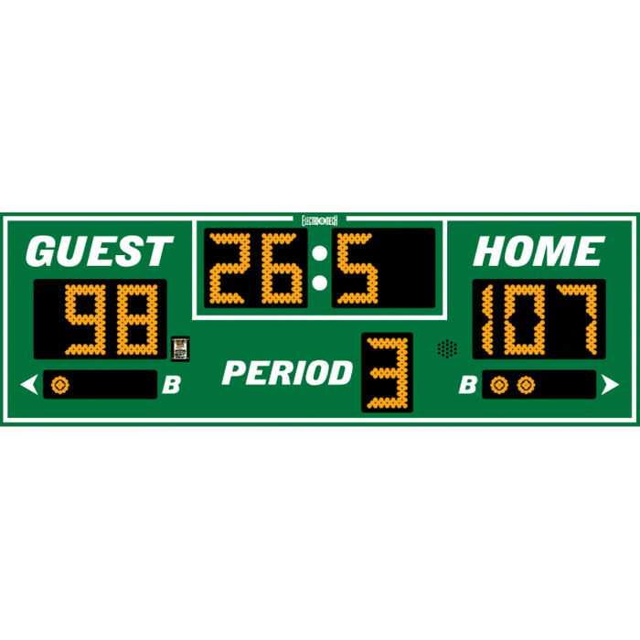 Electro-Mech Basic Outdoor Basketball Scoreboard - LX7230