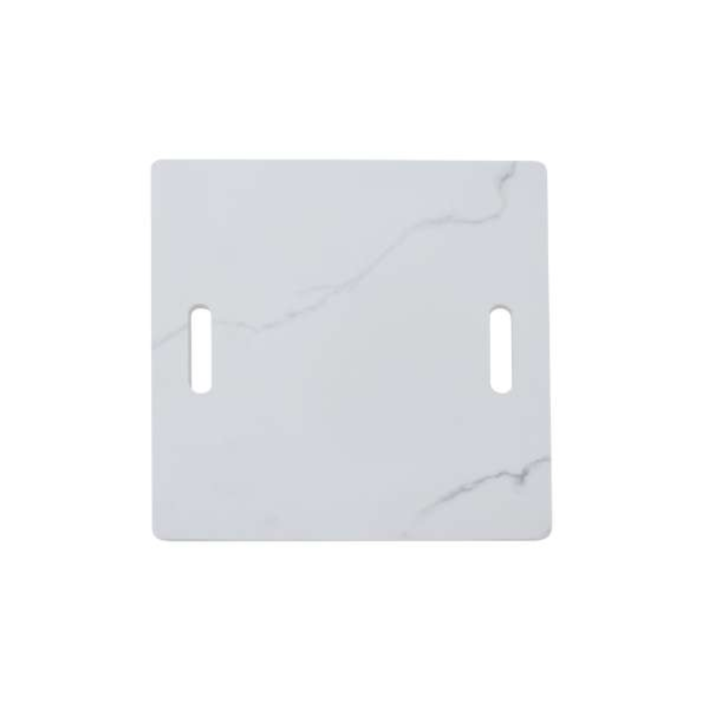 Elementi Plus Bianco White Marble Porcelain Fire Table OFP103BW