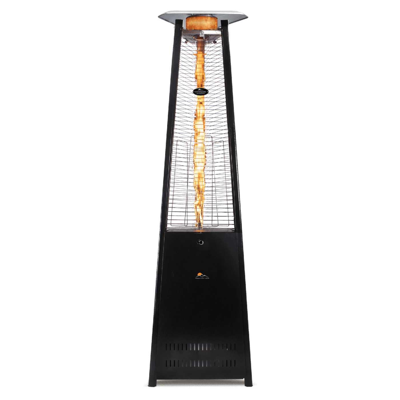 Paragon Outdoor Elevate Flame Tower Heater, 92.5”, 42,000 BTU - Backyard Provider