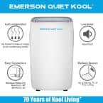 Emerson Quiet - 14000 BTU Heat/Cool Portable Air Conditioner with Wifi Controls | EAPE14RSD1